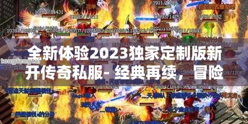 全新体验2023独家定制版新开传奇私服- 经典再续，冒险即刻启程！